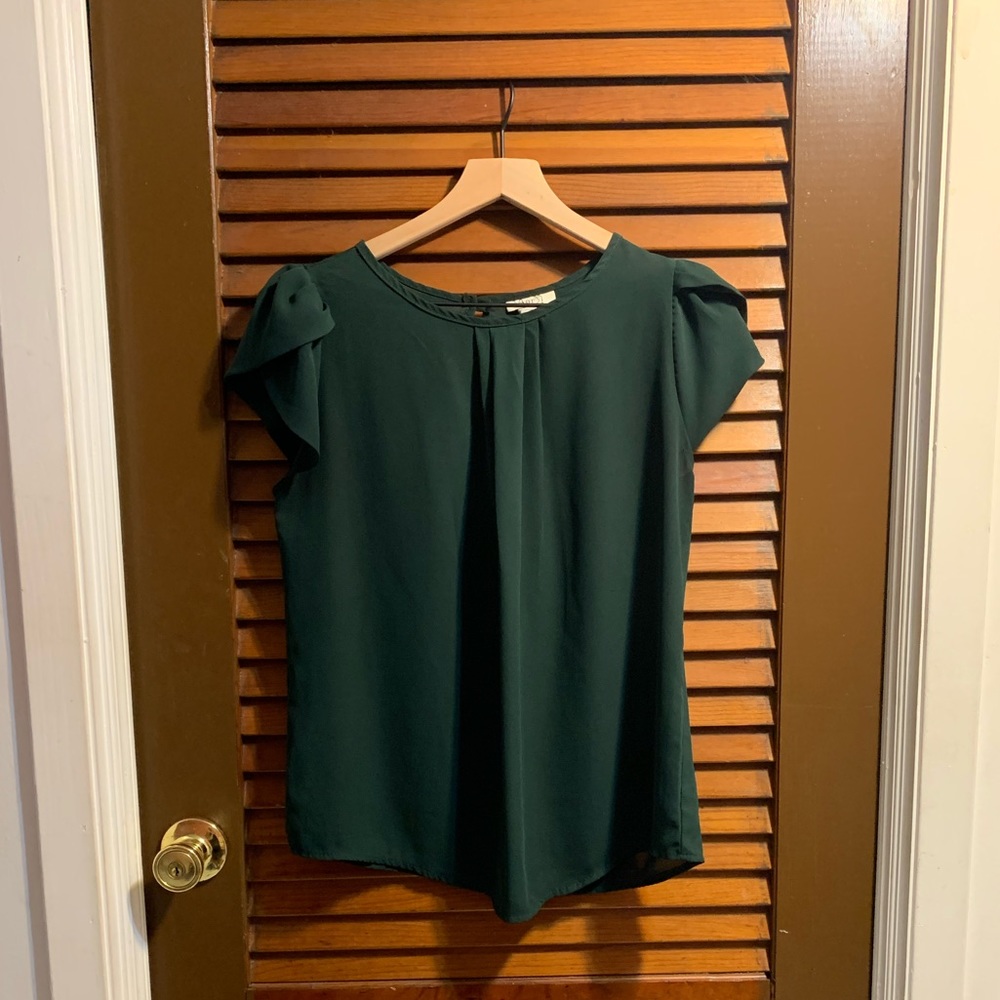 Hunter Green Blouse